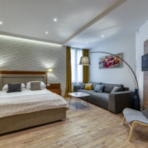 Studio apartment with garden view (2)